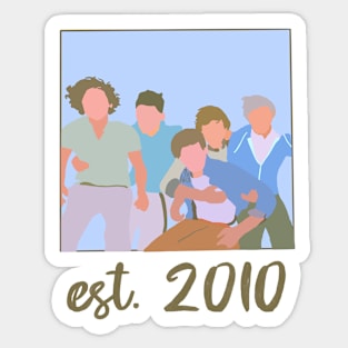 One Direction Inspired Est. 2010 Sticker